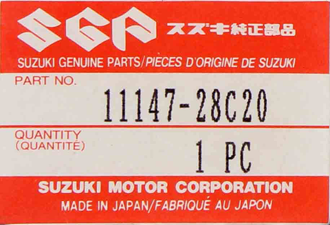 Genuine Suzuki O-Ring Part Number - 11147-28C20