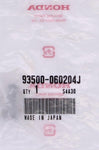 Honda Pan Screw Part Number - 93500-060204J