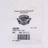 NOS OEM Harley Davidson M6 x 1.0 x 40 Torx Button Head Screw P/N 4669M