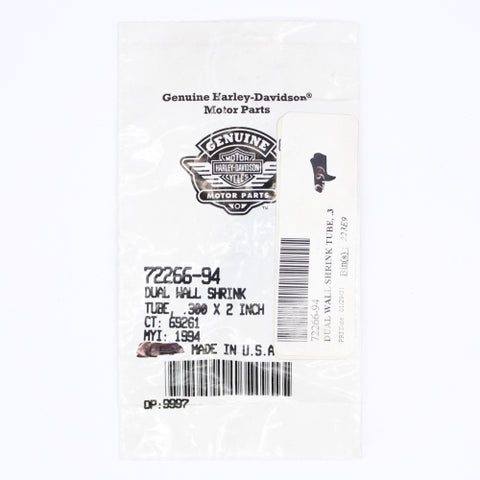 Heat Shrink Tube Part Number - 72266-94 (Qty 2) For Harley-Davidson