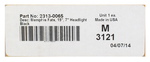 Memphis Shades 15" Black Windshield PN 2313-0065