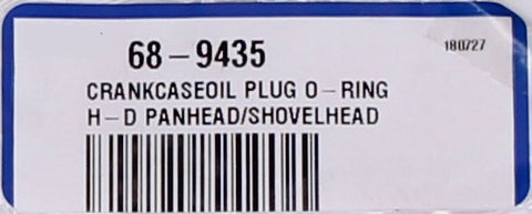Crank Case Oil Plug O-Ring Part Number - 68-9435 For Harley-Davidson