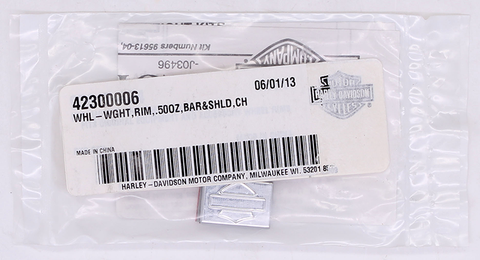Genuine Harley-Davidson Rim Weight Part Number - 42300006