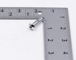 Button Head Screw (Chrome) Part Number - 94391-92T For Harley-Davidson
