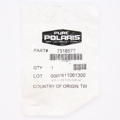 OEM Polaris 7518577 Screw 10X 5/8 Qty 7 NOS