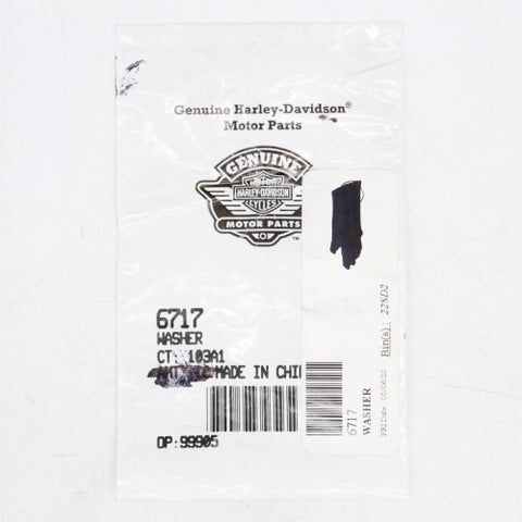 Harley-Davidson Washer Part Number - 6717 (Pack of 4)