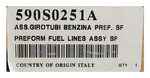 Preform Fuel Line Assembly Part Number - 590S0251A For Ducati