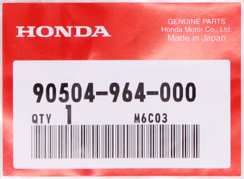 Honda Thrust Washer Part Number - 90504-964-000