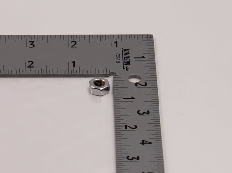 Chrome Plated Hex Nut Part Number - 94040-90T For Harley-Davidson