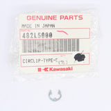 Kawasaki NOS  482L5000 Circlip Type E 5mm AN EJ EL EN ER EX KL KAF ZG ZL ZX
