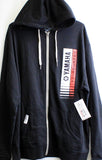 Yamaha Full Zip-Up Hoodie X-Large PN CRP-16FZO-BK-XL