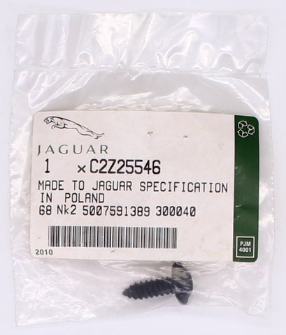 Genuine Jaguar Hexagon Screw Part Number - C2Z25546