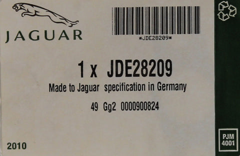 Genuine Jaguar Gasket Part Number - JDE28209