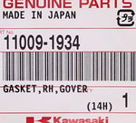 Kawasaki GASKET,RH,GOVERNOR N/R PN 11009-1934