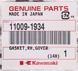 Kawasaki GASKET,RH,GOVERNOR N/R PN 11009-1934