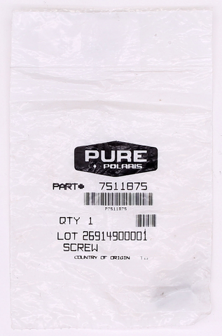 Polaris Screw PN 7511875