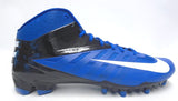 Nike Vapor Speed Mid 3/4 Blue and Black Football Cleats - Size 14.5