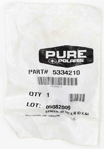 Genuine Polaris Spacer Part Number - 5334210
