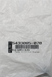 Genuine Polaris Black Bumper Plug Part Number - 5433085-070