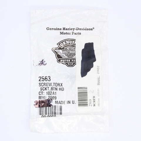Harley-Davidson Screw Part Number - 2563