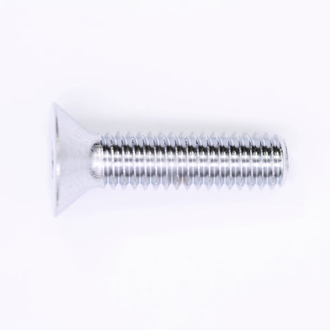 Flat Head Chrome Plated Screw Part Number - 3894 For Harley-Davidson