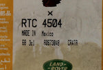 Genuine Land Rover Fuse Part Number - RTC4504