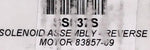 Solenoid Part Number - 83857-09 For Harley-Davidson