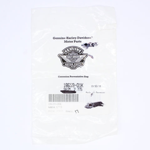 Harley-Davidson Shim, 2.775 Part Number - 18659-01K (Pack Of 2)