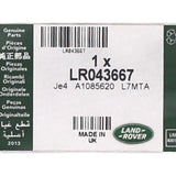 Land Rover Name Plate PN LR043667