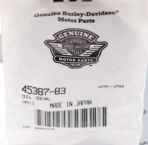 Genuine Harley-Davidson Oil Seal Part Number - 45387-83