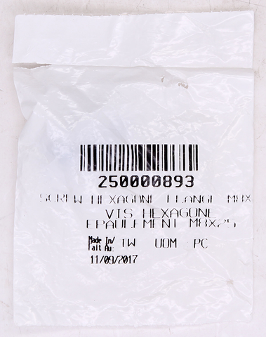 Hex Screw Part Number - 250000893 For Can-Am