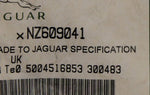 Genuine Jaguar Locking Nut Part Number - NZ609041