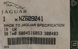 Genuine Jaguar Locking Nut Part Number - NZ609041