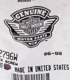 Genuine Harley-Davidson Hex Screw Part Number - 2796W (Pack of 2)
