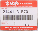 Genuine Suzuki Friction Plate Part Number - 21441-31E70