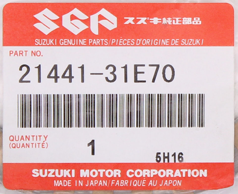 Genuine Suzuki Friction Plate Part Number - 21441-31E70