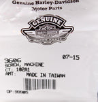 Genuine Harley-Davidson Screw, Machine Part Number - 3606 (Pack of 2)