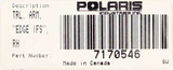 Polaris Decal PN 7170546