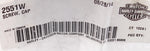 Harley-Davidson Cap Screw (Pack Of 2) Part Number - 2551W