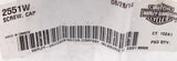 Harley-Davidson Cap Screw (Pack Of 2) Part Number - 2551W