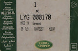 Genuine Land Rover Screw Part Number - LYG000170