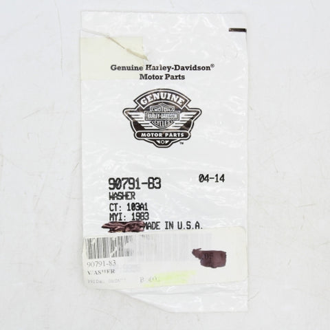 Harley-Davidson Washer Part Number - 90791-83