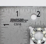 Grade 2 Castle Nut Part Number - 7843 (Pack Of 2) For Harley-Davidson