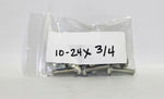Screw 10-24x3/4 Part Number - 2339 (Pack Of 3) For Harley-Davidson