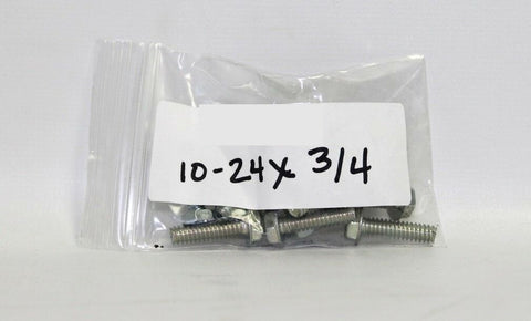Screw 10-24x3/4 Part Number - 2339 (Pack Of 3) For Harley-Davidson