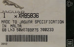 Genuine Jaguar Sealing Ring Part Number - XR85836