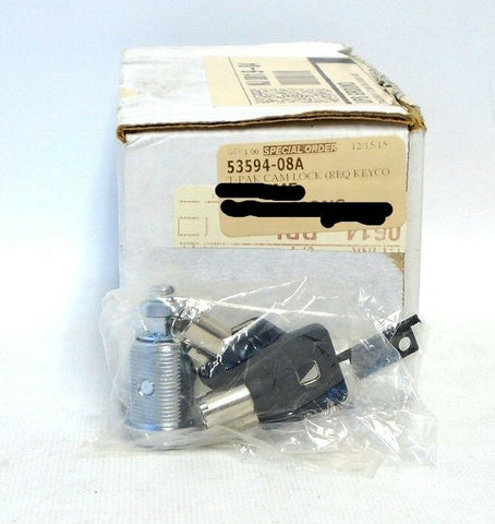 Cam Lock, Requires Keycode Part Number - 53594-08A For Harley-Davidson