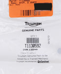 Genuine Triumph Shim Part Number - T1130592