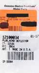 Genuine Harley-Davidson Wind Deflector Plug Part Number - 12100034