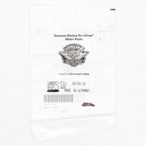 Genuine Harley-Davidson Shim 2.825 Part Number - 18692-01K